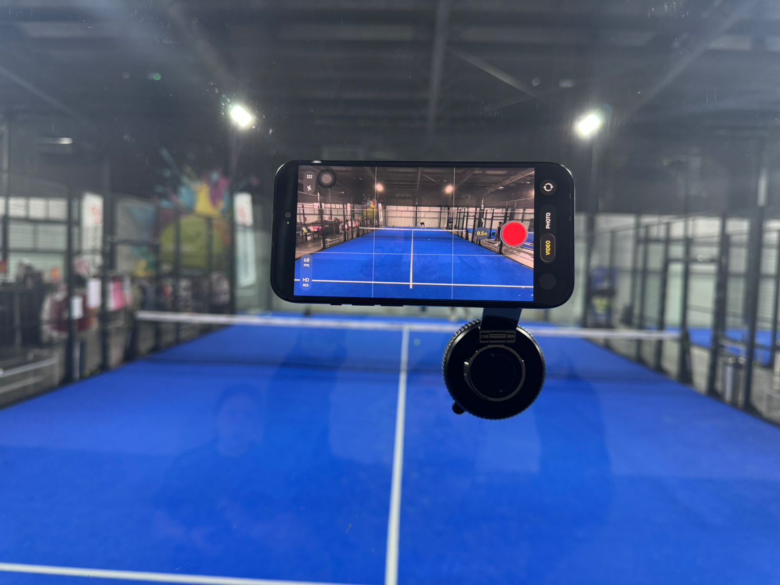How to set up your mobile camera for the best padel analytics